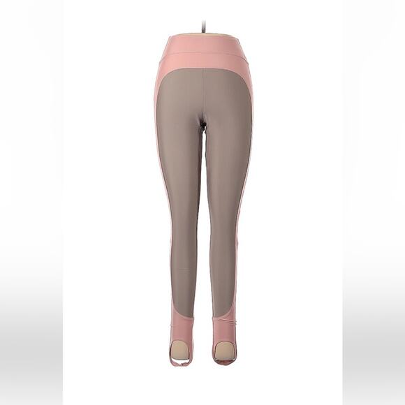 Out From Under Urban Outfitters pink and taupe stirrup leggings, size medium - Picture 5 of 14